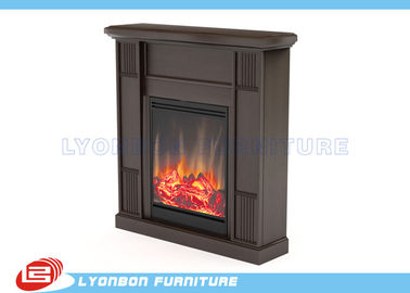MDF の終わる家の装飾の暖炉の純木のベニヤ/ペンキをカスタム設計して下さい